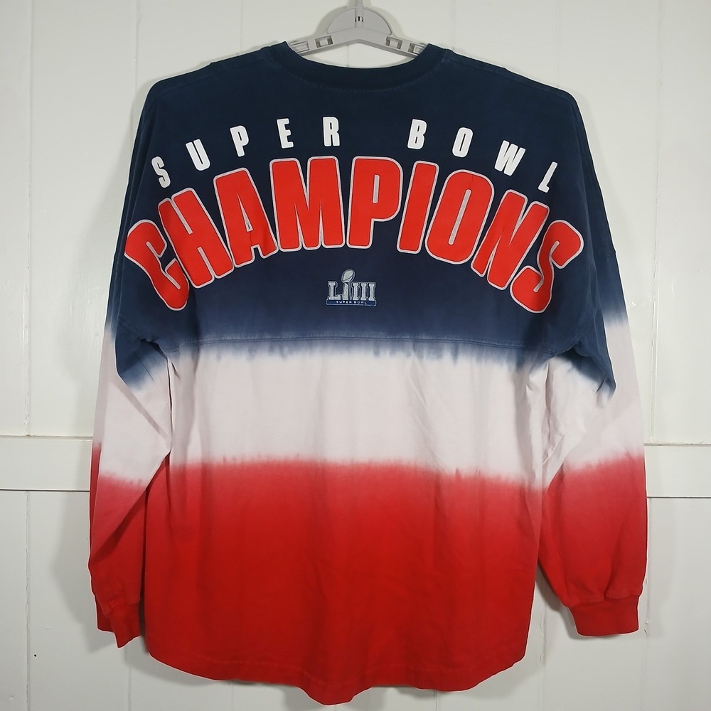 New England Patriots Super Bowl LIII Champions Spirit Jersey Fanatics‎ Large